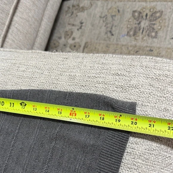 Apt. 9 Charcoal Gray Textured Knit Sweater XL Lightweight Minimalist Workwear - Picture 9 of 15